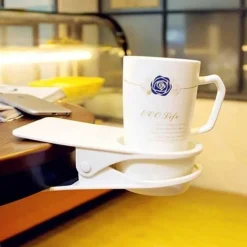 The Cozy Mug Küche & Esszimmer-Tisch-Getränkehalter – Verstellbarer Getränkehalter für Möbel