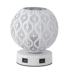 Bright Accents Beleuchtung-Tischlampe aus Schmiedeeisen – Elegante Beleuchtungsvorrichtung für Ihr Zuhause