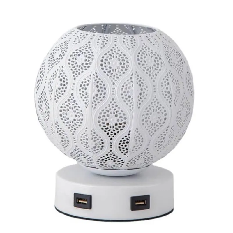 Bright Accents Beleuchtung-Tischlampe aus Schmiedeeisen – Elegante Beleuchtungsvorrichtung für Ihr Zuhause