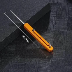 The Outdoor Vault Outdoor-Artikel|Heimwerkzeuge-Titan-Schlüsselbund-Verteidigungswerkzeug – Kompakte Outdoor-Überlebensausrüstung