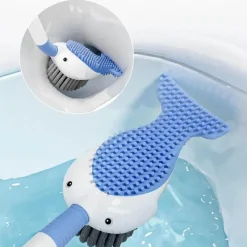 The Blissful Bath Badezimmer-Toilettenbürste in Entenform – 360-Grad-Reinigungswerkzeug