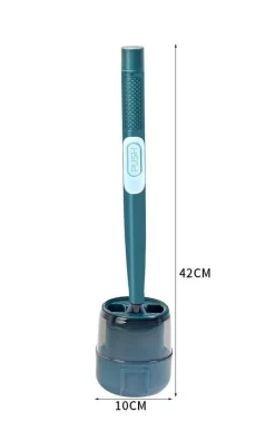 The Blissful Bath Badezimmer-Toilettenbürste mit langem Griff und Seifenspender – Toilettenreinigungswerkzeug