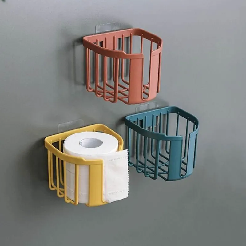 Tranquil Waters Badezimmer|Küche & Esszimmer-Toilettenpapierhalter zur Wandmontage – Stilvolle Aufbewahrungsbox für das Badezimmer