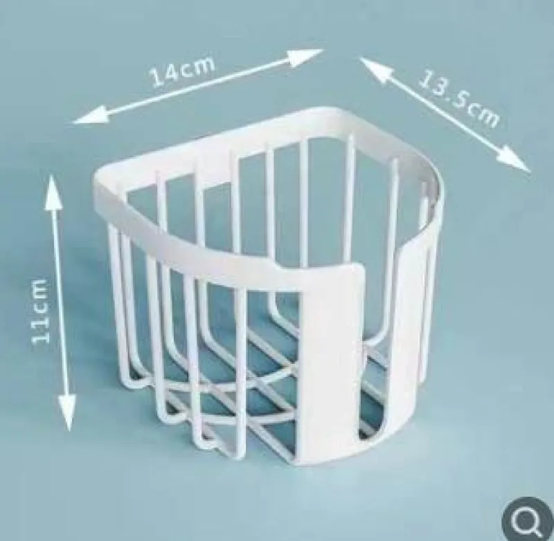 Tranquil Waters Badezimmer|Küche & Esszimmer-Toilettenpapierhalter zur Wandmontage – Stilvolle Aufbewahrungsbox für das Badezimmer