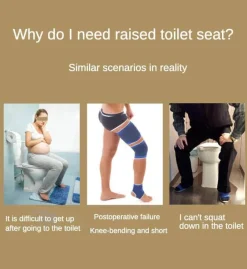 The Relaxation Nook Mobilitäts- Und Support-Tools|Gesundheits-Gadgets-Toilettensitzlifter für Senioren – abnehmbare Hilfe für Senioren