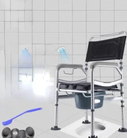 The Relaxation Nook Mobilitäts- Und Support-Tools|Gesundheits-Gadgets-Toilettenstuhl für Senioren – Unterstützende Badezimmerhilfe für Senioren