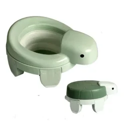 Kinder Trail Tech Kinderwagen & Zubehör|Outdoor-Artikel-Toilettentrainer für Kleinkinder mit Schildkrötenmotiv – lustiger Töpfchen-Trainingssitz für einfache Benutzung