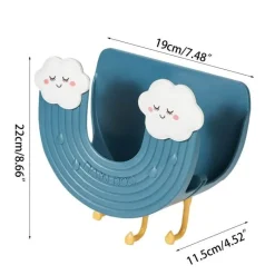 Space Savvy Küche & Esszimmer-Topfdeckelhalter zur Wandmontage – Rainbow Kitchen Organizer