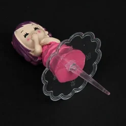 Tom Küche & Esszimmer-Tortenständer-Set aus transparentem Kunststoff – 20-teilig, Fondanthalter und Präsentationsständer