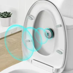 The Blissful Bath Badezimmer-Touchless Auto-Flush Sensor - Smart Bathroom Upgrade