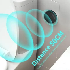 The Blissful Bath Badezimmer-Touchless Auto-Flush Sensor - Smart Bathroom Upgrade