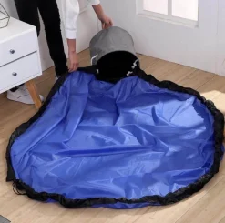 Space Savvy Babyspielzeug-Tragbare Aufbewahrungstasche für Spielzeug – einfache Reinigungslösung