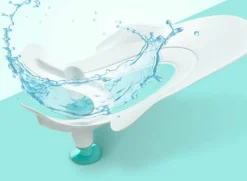 Kinder The Decor Haven Kinderwagen & Zubehör-Tragbare Badewanne für Neugeborene – benutzerfreundliche Badelösung für Säuglinge