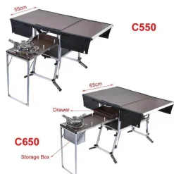 Nomad Gear Camping-Werkzeuge|Camping Im Freien-Tragbare Campingküche – Faltbare Outdoor-Kochstation