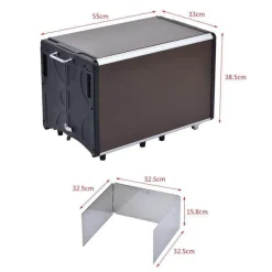 Nomad Gear Camping-Werkzeuge|Camping Im Freien-Tragbare Campingküche – Faltbare Outdoor-Kochstation