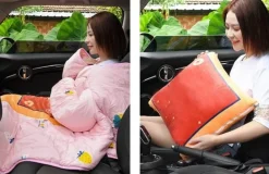 Cozy Haven Bettzeug-Tragbare Decke - Niedliche bedruckte Bettdecke