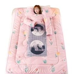 Cozy Haven Bettzeug-Tragbare Decke - Niedliche bedruckte Bettdecke