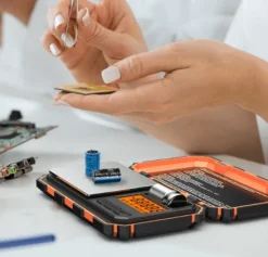 Cozy Living Heimwerkzeuge-Tragbare digitale Mini-Personenwaage – Taschenwaage für unterwegs und zu Hause