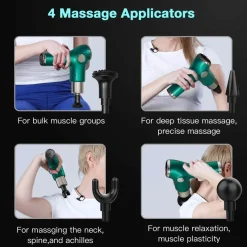 The Relaxation Nook Massageprodukte|Gesundheits-Gadgets-Tragbare elektrische Massagepistole – Mini-Muskelentspannungsmassagegerät