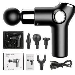 The Relaxation Nook Massageprodukte|Gesundheits-Gadgets-Tragbare elektrische Massagepistole – Mini-Muskelentspannungsmassagegerät