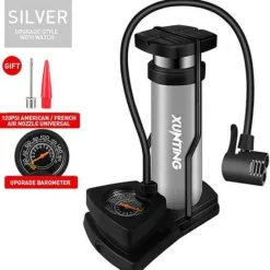 Wilderness Haven Fahrräder & Verkehr|Outdoor-Artikel-Tragbare Fahrradreifenpumpe – einfach zu bedienende Pedalpumpe