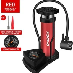 Wilderness Haven Fahrräder & Verkehr|Outdoor-Artikel-Tragbare Fahrradreifenpumpe – einfach zu bedienende Pedalpumpe