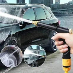 Adventure Basecamp Autopflege|Autozubehör-Tragbare Hochdruck-Wasserpistole – Einstellbare, leicht zu reinigende Spritzpistole