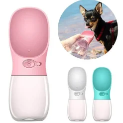 Furry Haven Haustierzubehör|Reinigungswerkzeuge Für Haustiere-Tragbare Hundewasserflasche – Reise-Haustierspender für Haustiere