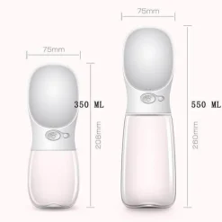 Furry Haven Haustierzubehör|Reinigungswerkzeuge Für Haustiere-Tragbare Hundewasserflasche – Reise-Haustierspender für Haustiere