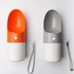 Furendo Haustierzubehör|Reinigungswerkzeuge Für Haustiere-Tragbare Hundewasserflasche – Reise-Trinkflasche für Haustiere