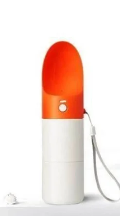 Furendo Haustierzubehör|Reinigungswerkzeuge Für Haustiere-Tragbare Hundewasserflasche – Reise-Trinkflasche für Haustiere