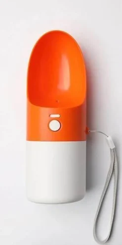 Furendo Haustierzubehör|Reinigungswerkzeuge Für Haustiere-Tragbare Hundewasserflasche – Reise-Trinkflasche für Haustiere