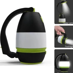 Trail Tech Camping-Werkzeuge|Outdoor-Artikel-Tragbare 3-in-1-LED-Campinglaterne für Outdoor-Abenteuer