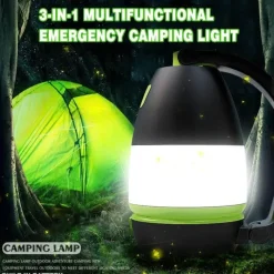 Trail Tech Camping-Werkzeuge|Outdoor-Artikel-Tragbare 3-in-1-LED-Campinglaterne für Outdoor-Abenteuer