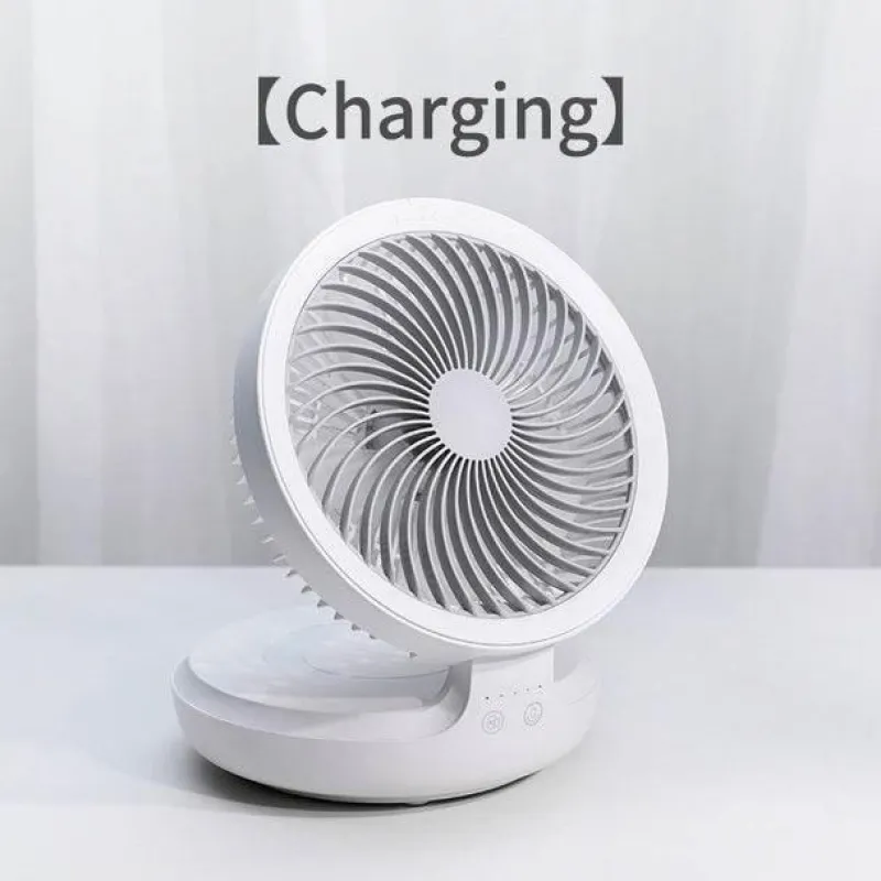 Cozy Living Gadgets Für Zuhause|Beleuchtung-Tragbare kabellose faltbare Ventilator-Nachtlampe