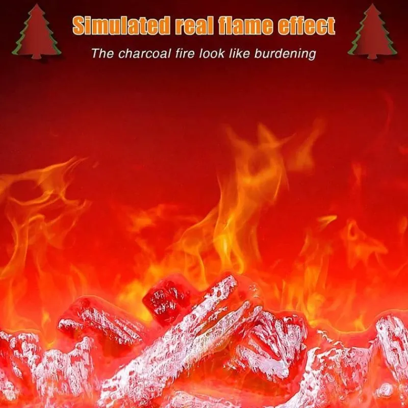 Willow u0026 Whim Beleuchtung-Tragbare Kamin-Nachtlampe – Inferno-Design