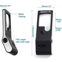 Roam Ready Camping-Werkzeuge|Heimwerkzeuge-Tragbare LED-Taschenlampe - Einstellbare Lichtlinse