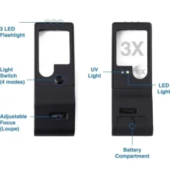 Roam Ready Camping-Werkzeuge|Heimwerkzeuge-Tragbare LED-Taschenlampe - Einstellbare Lichtlinse