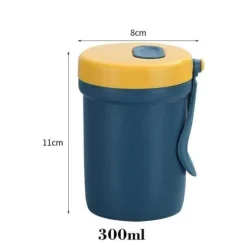 Adventure Basecamp Camping-Werkzeuge|Camping Im Freien-Tragbare Lunchbox aus Edelstahl – auslaufsicherer Lebensmittelbehälter