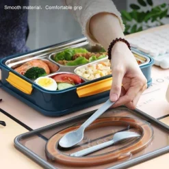 Adventure Basecamp Camping-Werkzeuge|Camping Im Freien-Tragbare Lunchbox aus Edelstahl – auslaufsicherer Lebensmittelbehälter