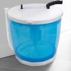The Blissful Bath Badezimmer-Tragbare manuelle Waschmaschine – kompakte, leicht zu reinigende Wäschelösung