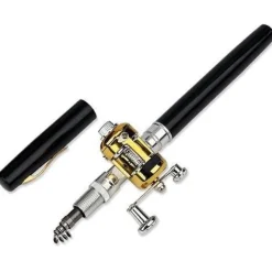 Gear Up u0026 Go Outdoor-Artikel|Outdoor-Gadgets-Tragbare Mini-Angelrute – kompakte Reise-Angelrute