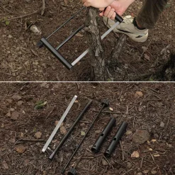 Roam Ready Outdoor-Gadgets|Heimwerkzeuge-Tragbare Mini-Überlebenssäge – Multifunktionales Klappwerkzeug