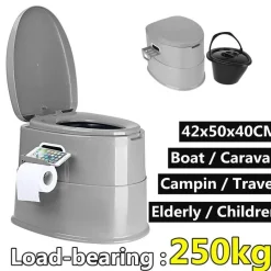 The Relaxation Nook Mobilitäts- Und Support-Tools|Gesundheits-Gadgets-Tragbare Reisetoilette - Kompakte Toilette für Senioren