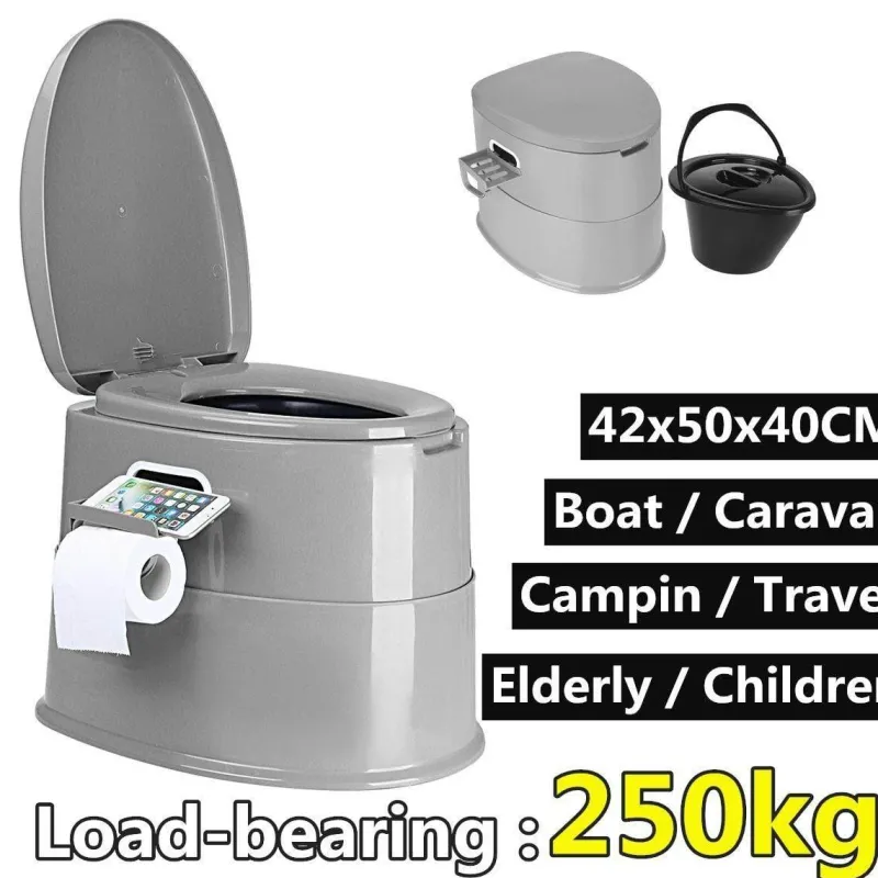 The Relaxation Nook Mobilitäts- Und Support-Tools|Gesundheits-Gadgets-Tragbare Reisetoilette - Kompakte Toilette für Senioren