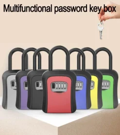 Cozy Living Camping Im Freien|Outdoor & Garten-Tragbare Schlüsselaufbewahrungsbox - Reisepasswort-Organizer