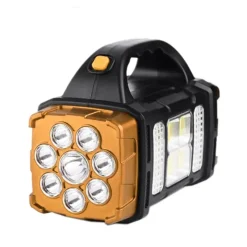 The Outdoor Vault Camping-Werkzeuge|Heimwerkzeuge-Tragbare Solar-Powerbank mit LED-Taschenlampe – Ladegerät für den Außenbereich