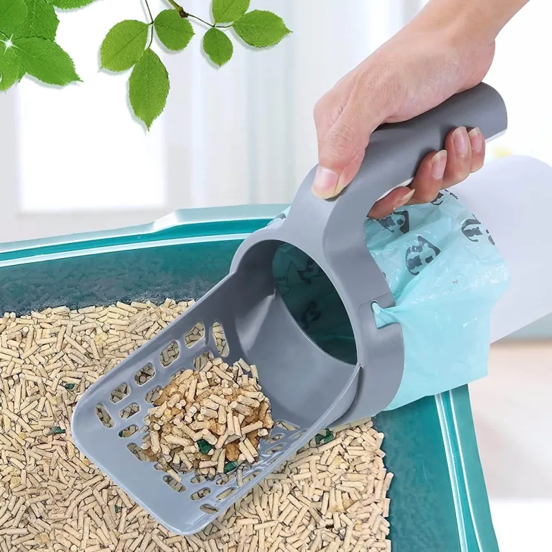 Furendo Haustierzubehör|Reinigungswerkzeuge Für Haustiere-Tragbare Streuschaufel für Haustiere – leicht zu reinigendes Werkzeug für Katzen und Hunde