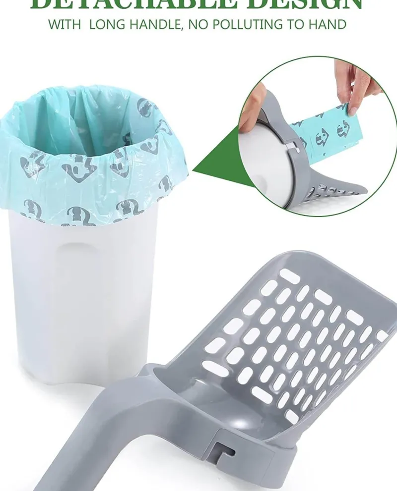 Furendo Haustierzubehör|Reinigungswerkzeuge Für Haustiere-Tragbare Streuschaufel für Haustiere – leicht zu reinigendes Werkzeug für Katzen und Hunde