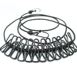 Trail u0026 Beyond Camping-Werkzeuge|Camping Im Freien-Tragbare winddichte Wäscheleine – Camping-Trockenseil